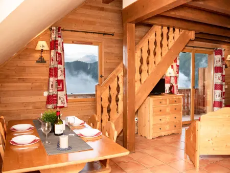 Duplex 6 pers. avec 2 balcons et parking à Pra Loup - Photo 4