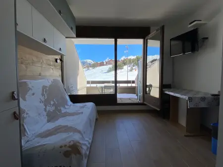 Studio rénové avec balcon, 4 couchages à La Joue du Loup - Photo 1