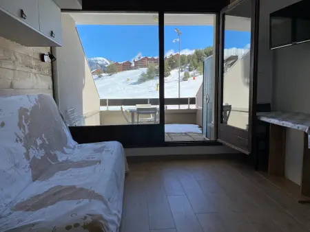 Studio rénové avec balcon, 4 couchages à La Joue du Loup - Photo 2