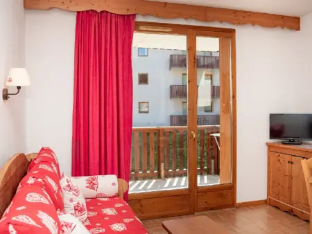 Studio 4 Pers avec Balcon et Parking, Puy-Saint-Vincent - Photo 1