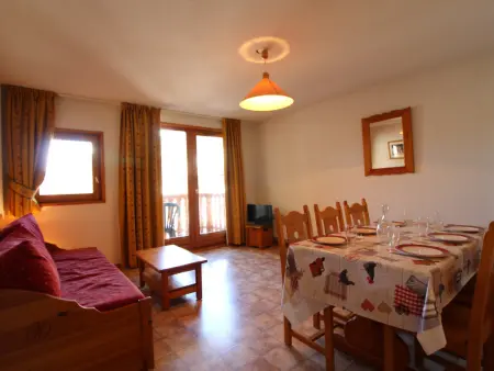 Appartement 6 pers, centre village, proche pistes, 52m², balcon, WIFI, casier à skis, draps inclus - Photo 1