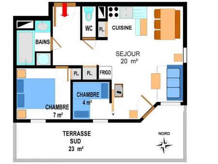 Appartement spacieux 6 pers avec parking et WIFI, pieds des pistes Val Cenis - Photo 5