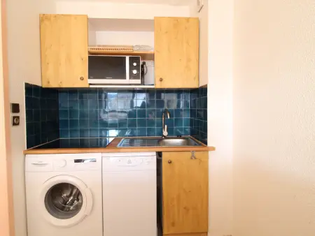 Appartement confortable à Val Cenis Lanslebourg, 300m des pistes, 5 personnes, balcon, casier à skis - Photo 2
