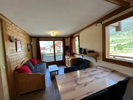 Appartement 6 personnes ski avec balcon et parking - Photo 1