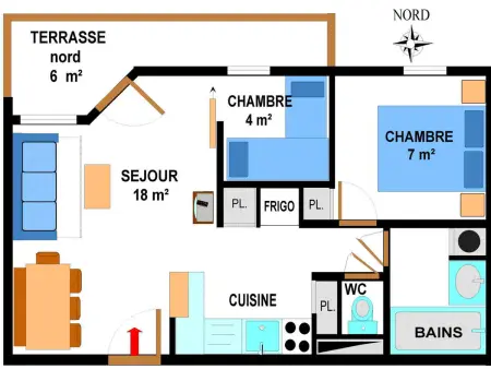 Appartement spacieux 6 pers avec parking au pied des pistes à Lanslevillard - Photo 5