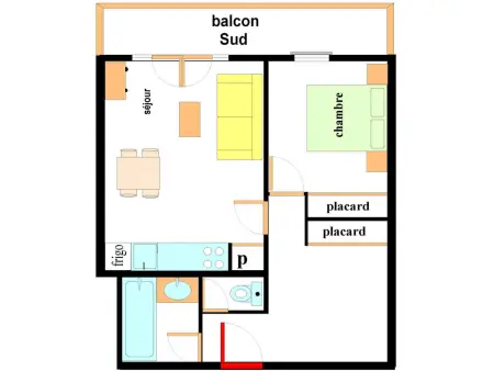 Appartement pour 4 personnes avec piscine, pied des pistes à Val Cenis - Photo 5