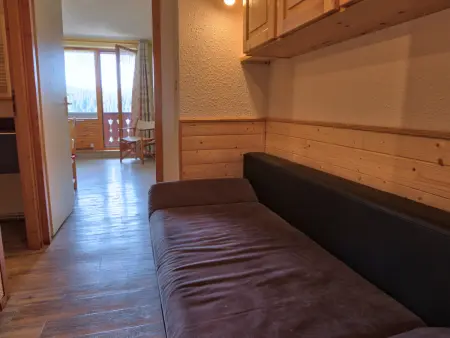 Studio cabine ensoleillé avec balcon à 1450m, Appartement 2 personnes à Notre Dame de Bellecombe - Photo 5