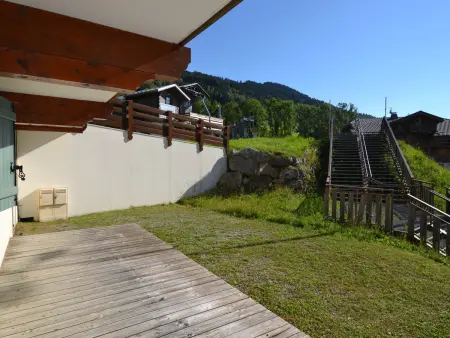 Appartement au pied des pistes avec terrasse, animaux admis, Flumet - Photo 1