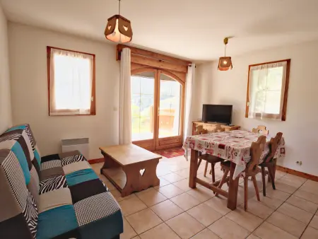 Appartement au pied des pistes avec terrasse, animaux admis, Flumet - Photo 4
