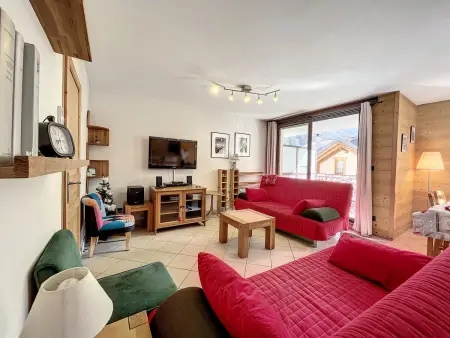 Chamonix centre, 64m², 6 pers., 2 chambres, parking - Photo 1