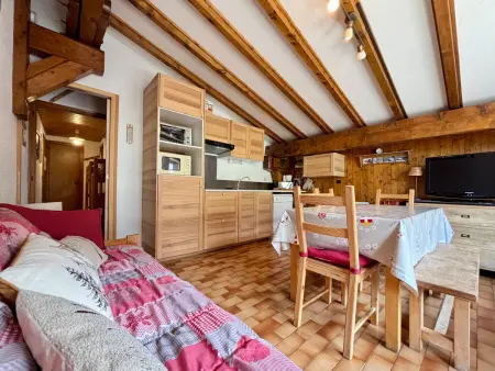 Chaleureux appartement au pied des pistes avec parking et animaux admis - Photo 11