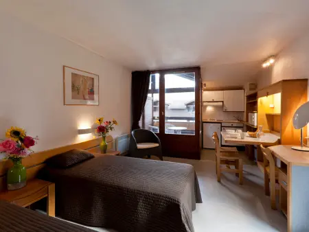 Studio lumineux avec balcon, WIFI et parking pour 4 personnes - Photo 12