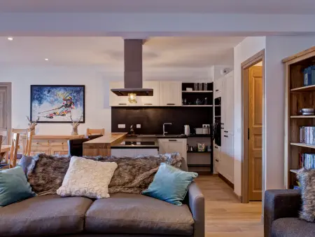 Appartement 12 pers. avec balcon, cheminée et wifi à La Tania - Photo 11