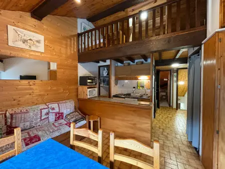 Charmant 2 pièces mezzanine à Champagny-en-Vanoise, 5 pers, vue splendide - Photo 1