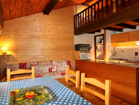 Charmant 2 pièces mezzanine à Champagny-en-Vanoise, 5 pers, vue splendide - Photo 2