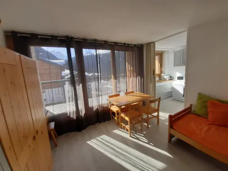 Studio Ski aux Pieds avec Parking Courchevel, Appartement 3 personnes à Courchevel 1650 - Photo 8