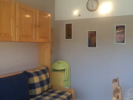 Studio cabine 33m² pieds des pistes, Animaux admis, Balcon sud - Photo 1