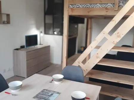 Appartement rénové 20m² au pied des pistes avec balcon et parking gratuit - Photo 4