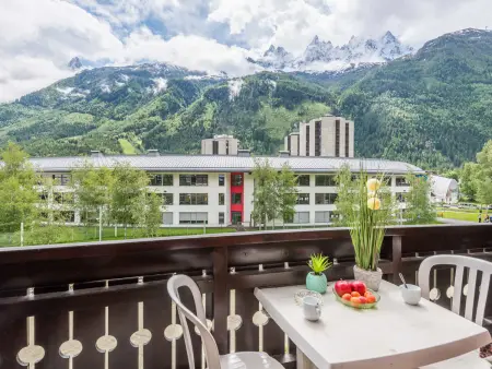 Studio Chamonix 5 pers, balcon, parking, animaux ok - Photo 4