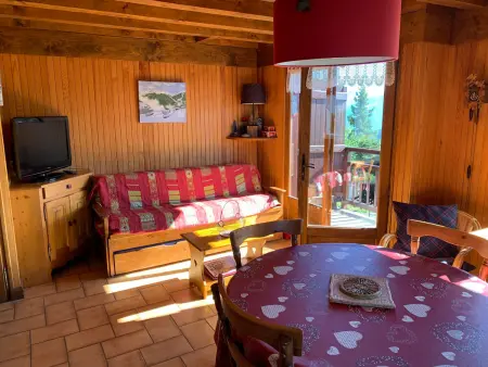 Appartement 1 étoile aux Saisies, 4 pers, vue pistes - Photo 6