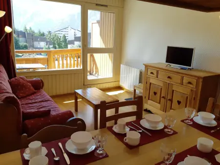 Appartement pour 6 au pied des pistes au centre des Deux Alpes - Photo 2