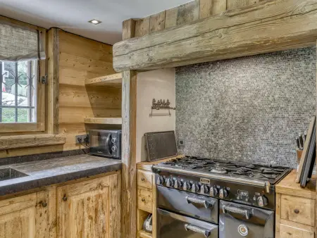 Duplex 3 chambres à Megève avec cheminée et parking - Photo 3