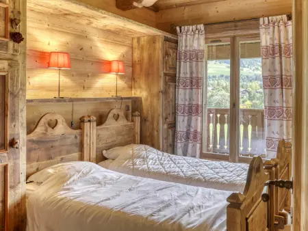 Duplex 3 chambres à Megève avec cheminée et parking - Photo 4