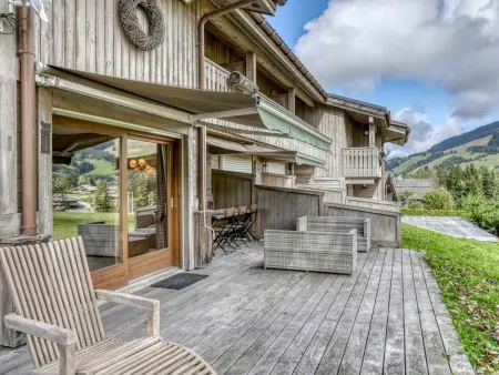 Duplex 3 chambres à Megève avec cheminée et parking - Photo 12