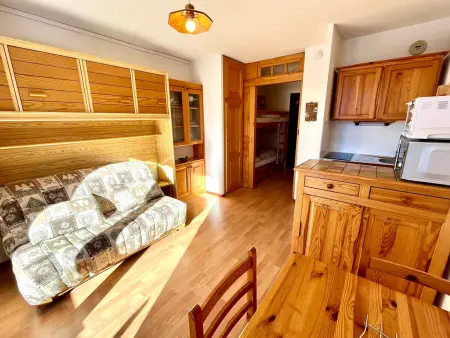 Studio au pied des pistes avec animaux admis à Notre-Dame-de-Bellecombe - Photo 3
