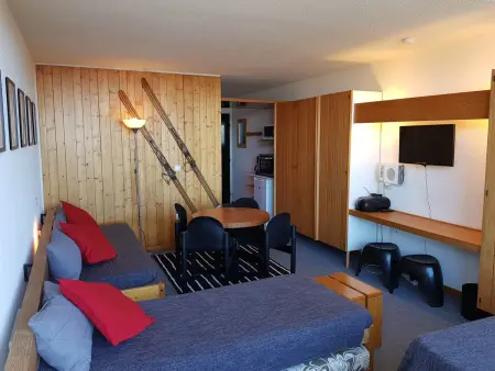 Studio confortable 4 pers à Arc 1600 avec balcon - Photo 1