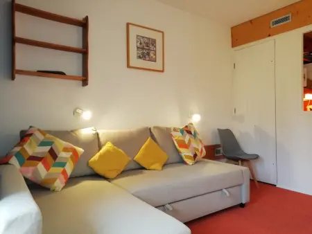 Studio 4 pers Arc 1800, animaux admis, proche pistes - Photo 1
