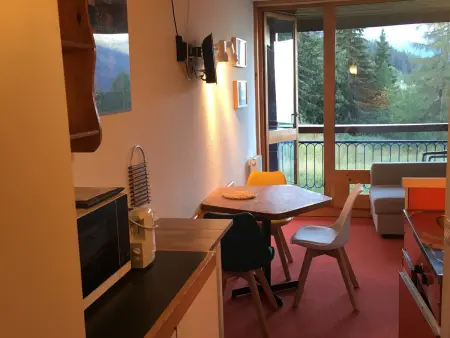 Studio 4 pers Arc 1800, animaux admis, proche pistes - Photo 3