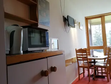 Studio 4 pers Arc 1800, animaux admis, proche pistes - Photo 4