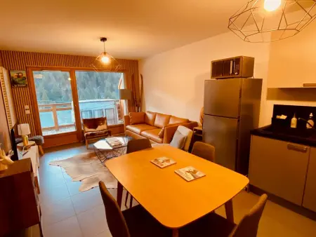 Appt 5 pers, garage, balcon, WiFi, skis, Appartement 5 personnes à Saint Jean de Sixt - Photo 4