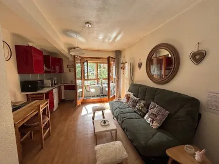 Studio confortable avec balcon et WiFi, animaux admis à Brides-les-Bains - Photo 3