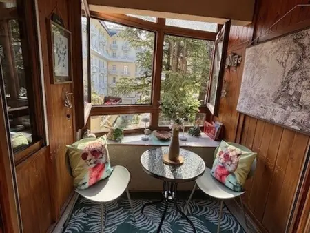 Studio confortable avec balcon et WiFi, animaux admis à Brides-les-Bains - Photo 8