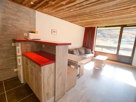Studio rénové & lumineux près des pistes avec balcon - Animaux admis - Photo 7