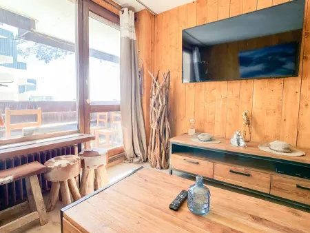 Appart rénové 2 pièces, skis aux pieds, balcon, animaux admis - Photo 6