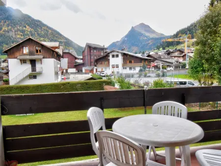 Charmant studio central à Morzine avec balcon et cheminée - Photo 2