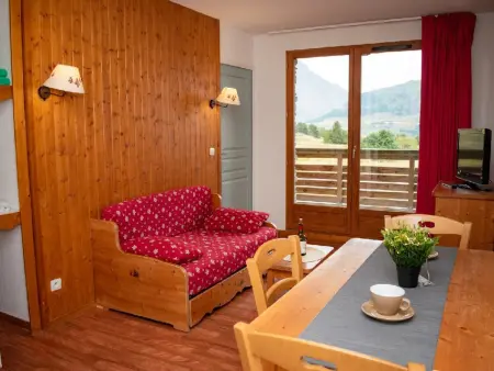 Chaleureux 2 pièces pour 4 personnes, balcon vue montagne, animaux admis. - Photo 1