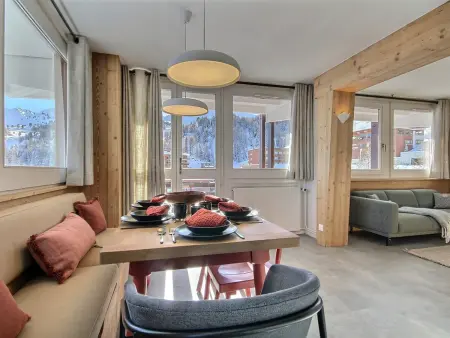 Appartement rénové avec balcon et Wifi à Plagne Centre - Photo 5
