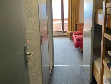 Studio cabine 4 pers, balcon, pied des pistes, ascenseur - Photo 6