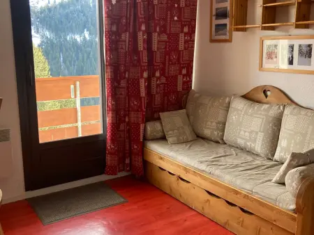 Appartement 2 pièces cabine au pied des pistes avec balcon et casier à skis - Photo 1