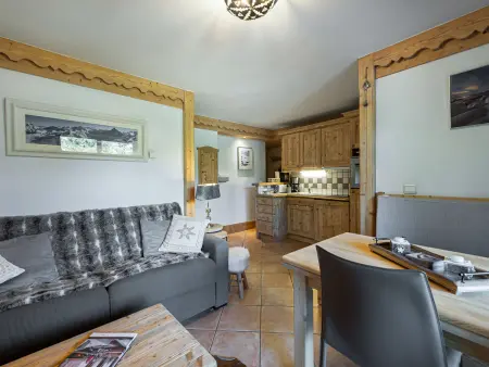 Appartement cosy à Méribel avec terrasse, Appartement 4 personnes à Méribel - Photo 9