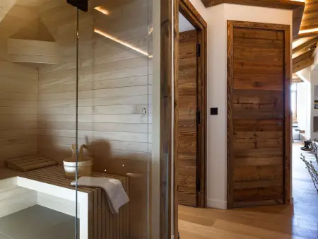 Magnifique appartement contemporain à Courchevel 1850, 3 chambres, sauna, parking - Photo 3