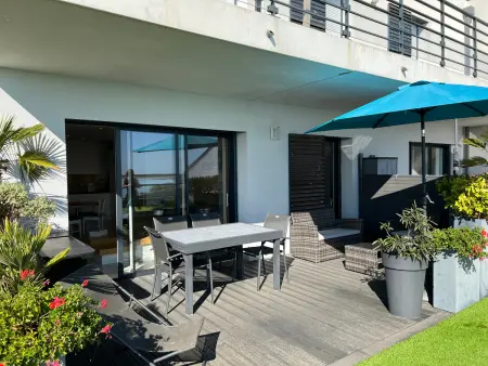 Port-Louis: Appartement T2 avec Terrasse, Parking et Wifi - Photo 6