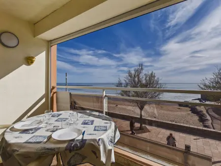 Appartement T2 Cabine en Front de Mer avec Terrasse à Agde - 5/6 Couchages - Photo 1