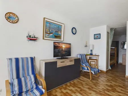 Appartement T2 Cabine en Front de Mer avec Terrasse à Agde - 5/6 Couchages - Photo 8