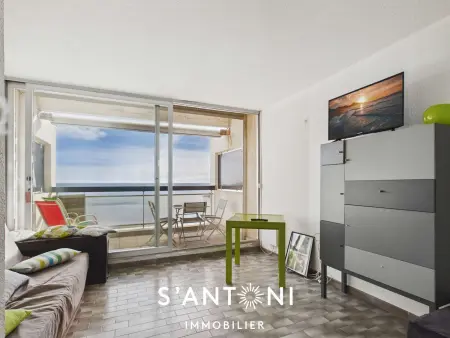 Studio lumineux face à la mer pour 3 personnes avec 2 terrasses - Grau d'Agde - Photo 5