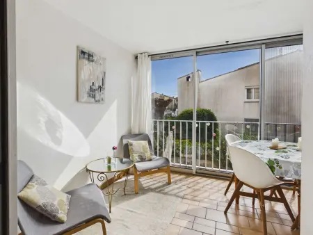 Appartement lumineux 2 pièces pour 4 pers, à 80m de la plage avec terrasse et parking privé - Photo 2